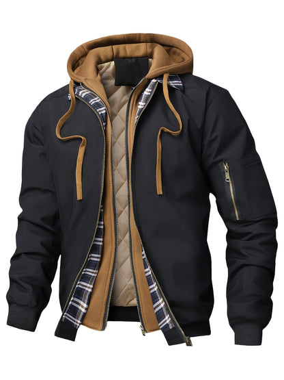 Chaqueta Montclair · Doble Capa con Capucha
