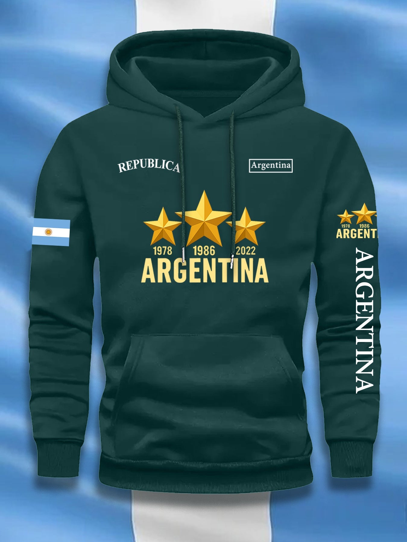 Sudadera Tres Estrellas · Edición Campeón del Mundo